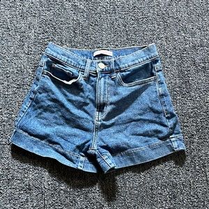 Mom jean shorts